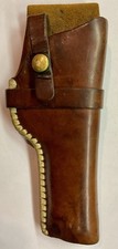 A.H. HARDY DENVER COLORADO COLT .45 AUTO RAWHIDE EDGE LACED HOLSTER
