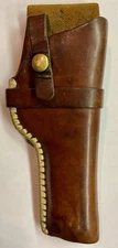 A.H. HARDY DENVER COLORADO COLT .45 AUTO RAWHIDE EDGE LACED HOLSTER