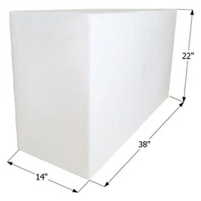 ICON 12453 50 Gal. Fresh Water Tank (38"L x 22"W x 14"H)