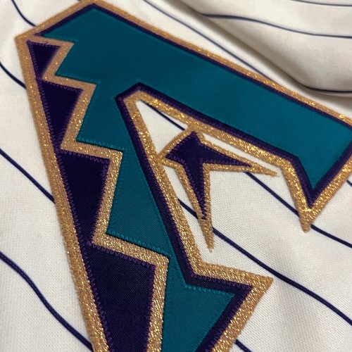 2001 Arizona Diamondbacks Signed Brian Anderson Game Used Inscribed Jersey 44 - Picture 6 of 13