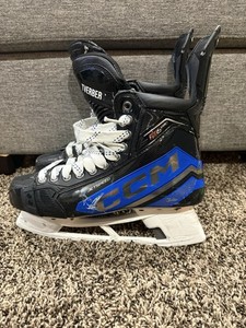 CCM JetSpeed FT6 Patins Hockey Senior – Taille 8, Noir Et Rouge, Avec Boîte