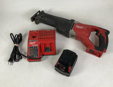 Milwaukee 2621-20 M18 18V SAWZALL Reciprocating Saw With 5.0Ah Battery Charger