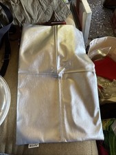 Silver Leather Throw Pillow Covers 12 X 20 Inches - Faux Leather Lumbar Pillow