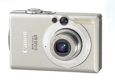 Canon IXUS 60 Compact Fully functional w Battery Charger Digital Camera