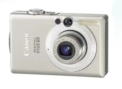 Canon IXUS 60 Compact Fully functional w Battery Charger Digital Camera