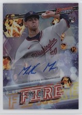 2022 Bowman's Best Elements of Excellence 12/99 Mackenzie Gore #EE-8 Auto 11qz
