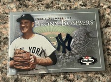 2003 ENOS SLAUGHTER FLEER BOX SCORE BRONX BOMBERS #238 (YANKEES)