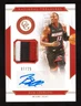 2019-20 Panini National Treasures Bam Adebayo Game Gear Jersey Patch Auto 07/25