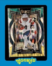 2024 Select - Concourse Antonio Gibson #7 Yellow & Green Shock Prizm $2 MIN ORDE