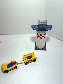 LEGO Town: Plane and partial tower from Airport 3182 (2010) see description