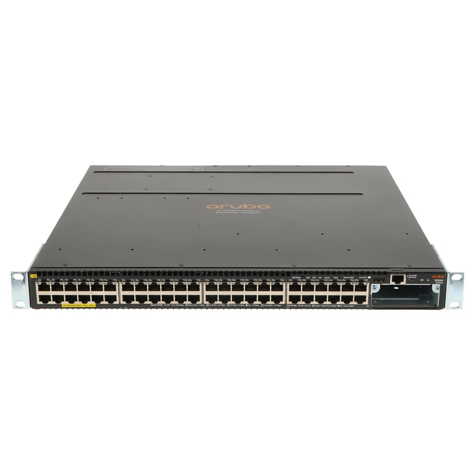 HPE Aruba Networking 3810M 48G PoE+ Switch 48x 1GbE PoE+ incl. PSU - JL074A