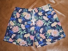 Chubbies The Big Bloomers Swim Trunks Mens XXL 5.5 Inseam Floral Mesh Lined NWT