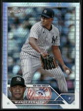 2023 Topps Chrome Update #USC144 Wandy Peralta Prism New York Yankees