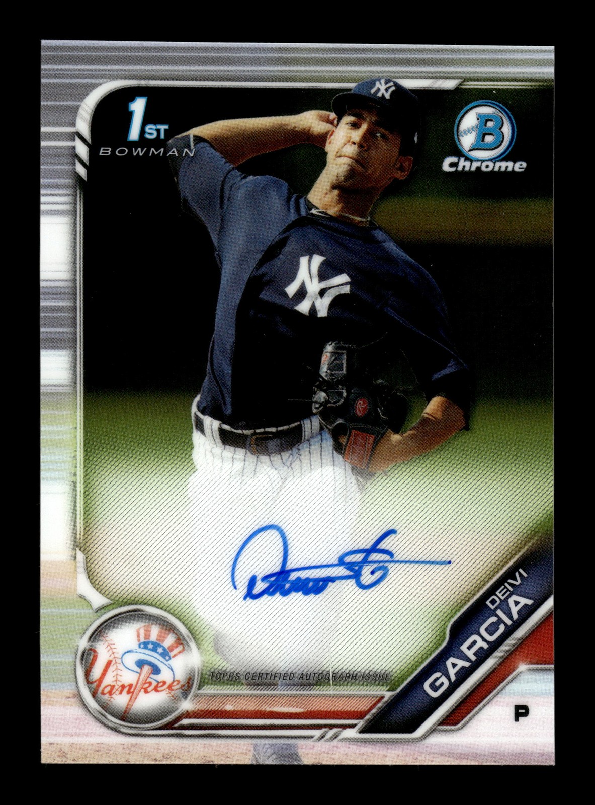 2019 Bowman Chrome Deivi Garcia