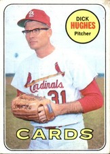 1969 Topps - Dick Hughes #39
