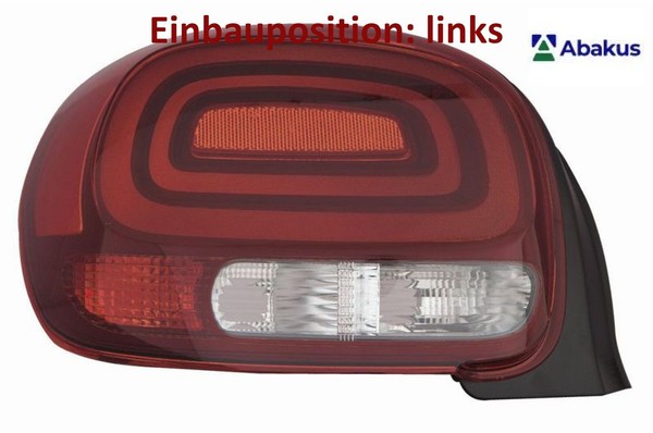 Abakus 552-1952L-LD-UE Heckleuchte Links RüCklicht Hecklicht RüCkleuchte-image