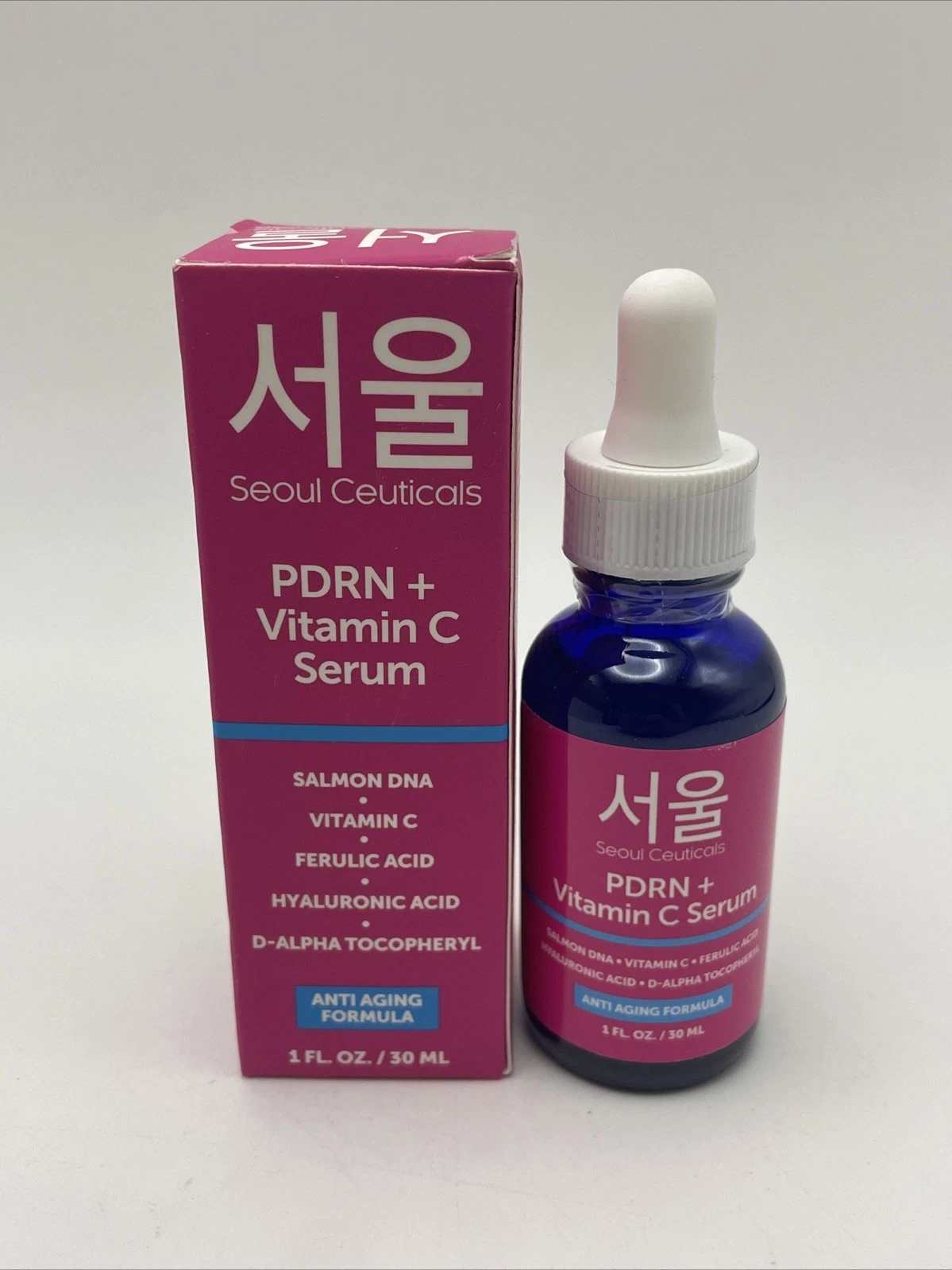 SeoulCeuticals PDRN Salmon DNA Vitamin C Serum Korean