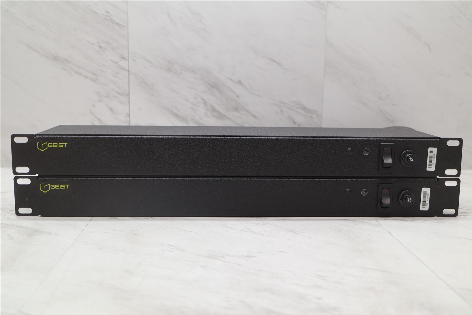 2 LOT - NEW Geist Power Distribution Unit 120V 12A 1500W PDU Power Strip Panel