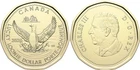 2026 Olympic Lucky Loonie Canada One Dollar UNC Coin