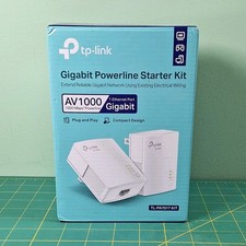 TP-Link AV1000 Gigabit Powerline Starter Kit TL-PA7017 KIT 1000Mbps