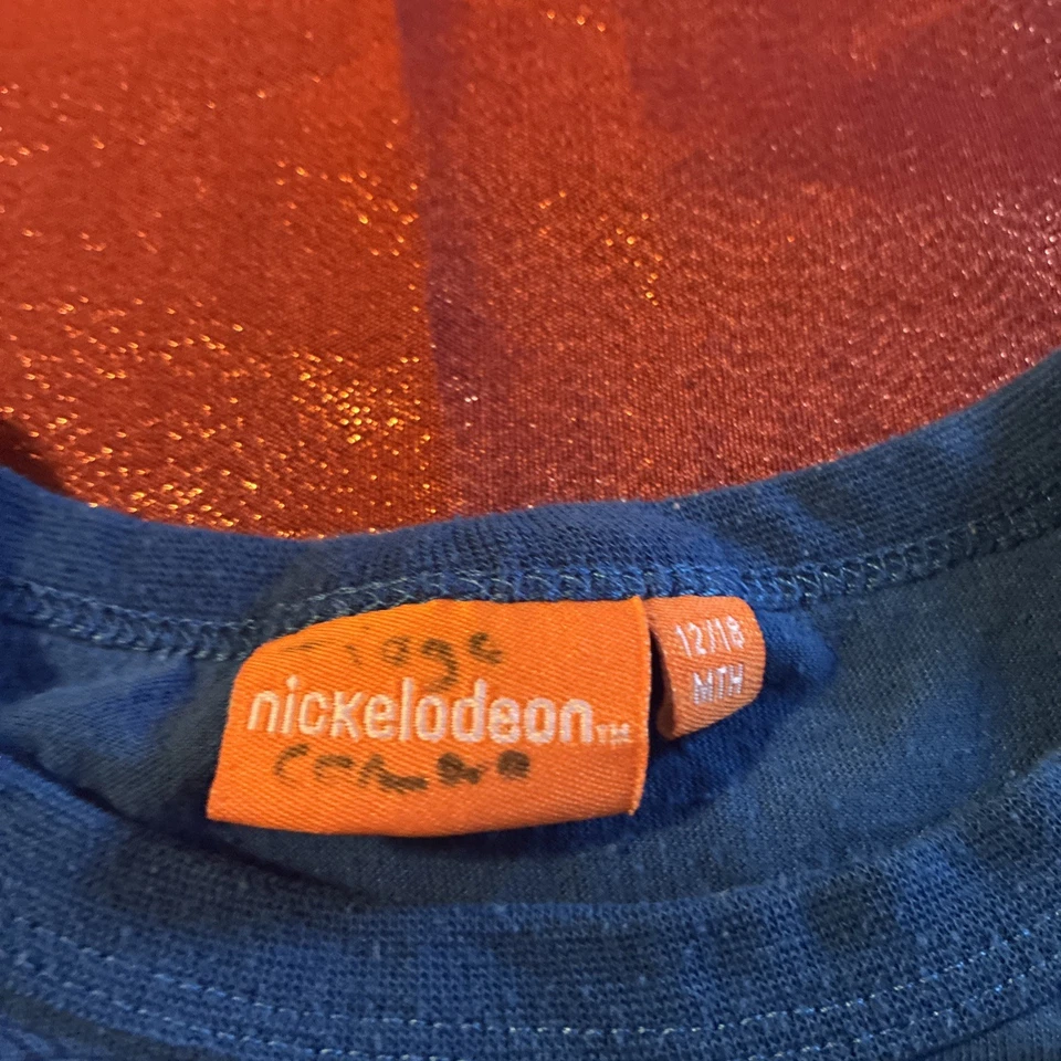 Official Nickelodeon Paw Patrol Chase Blue T-shirt Size 12/18 - Image 2 of 4