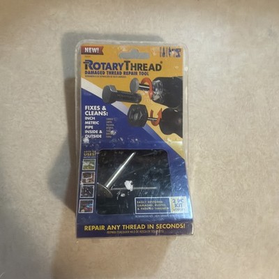 ROTARY THREAD Damaged Thread Repair Tool - Chase, Restore, Repair, and Clean