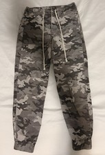 gray camo pants women