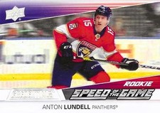 Anton Lundell 2021-22 Upper Deck Credentials #SGR6 Rookies Florida Panthers