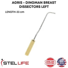 Agris Breast Dingman Dissectors Left 33 cm Plastic Surgery Instruments