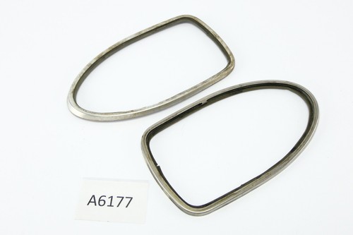 VW Käfer 1300 1302 1500 1967 - 1972 - Chromringe Rücklicht A6177