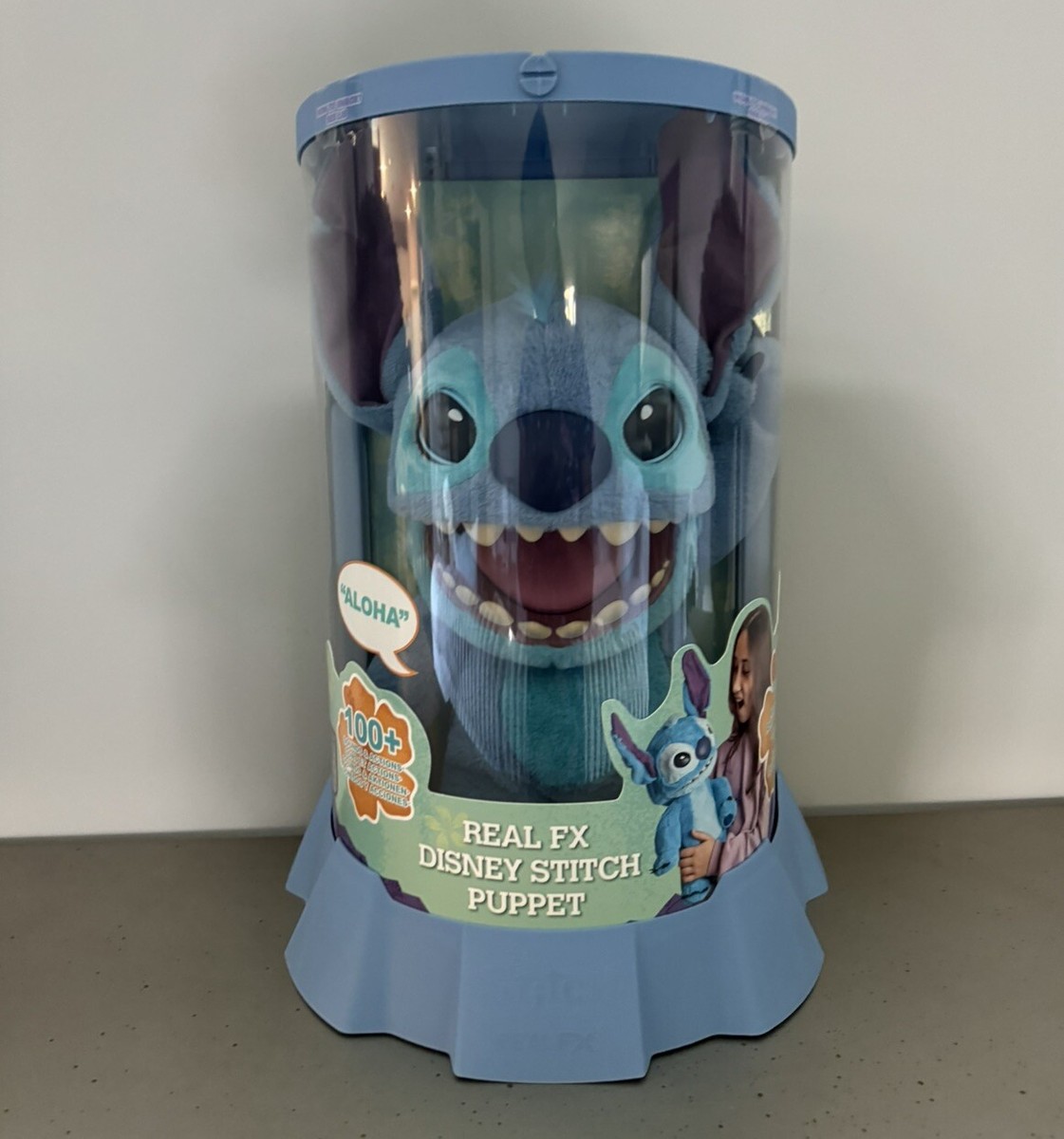 Real FX Disney Stitch Puppet Interactive Plush Toy LILO & Stitch