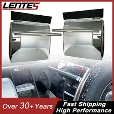 Stainless Quarter Fender 24"x24" For Semi Truck Freightliner Kenworth Peterbilt