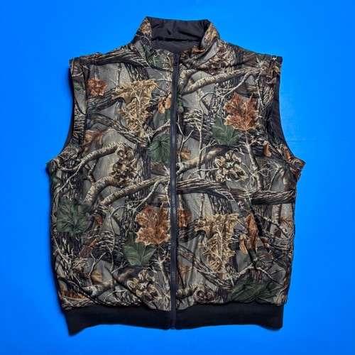 Cabela's Seclusion 3D Reversible Hunting Camo Jacket ~ Vest in Large Regular - Picture 10 of 12