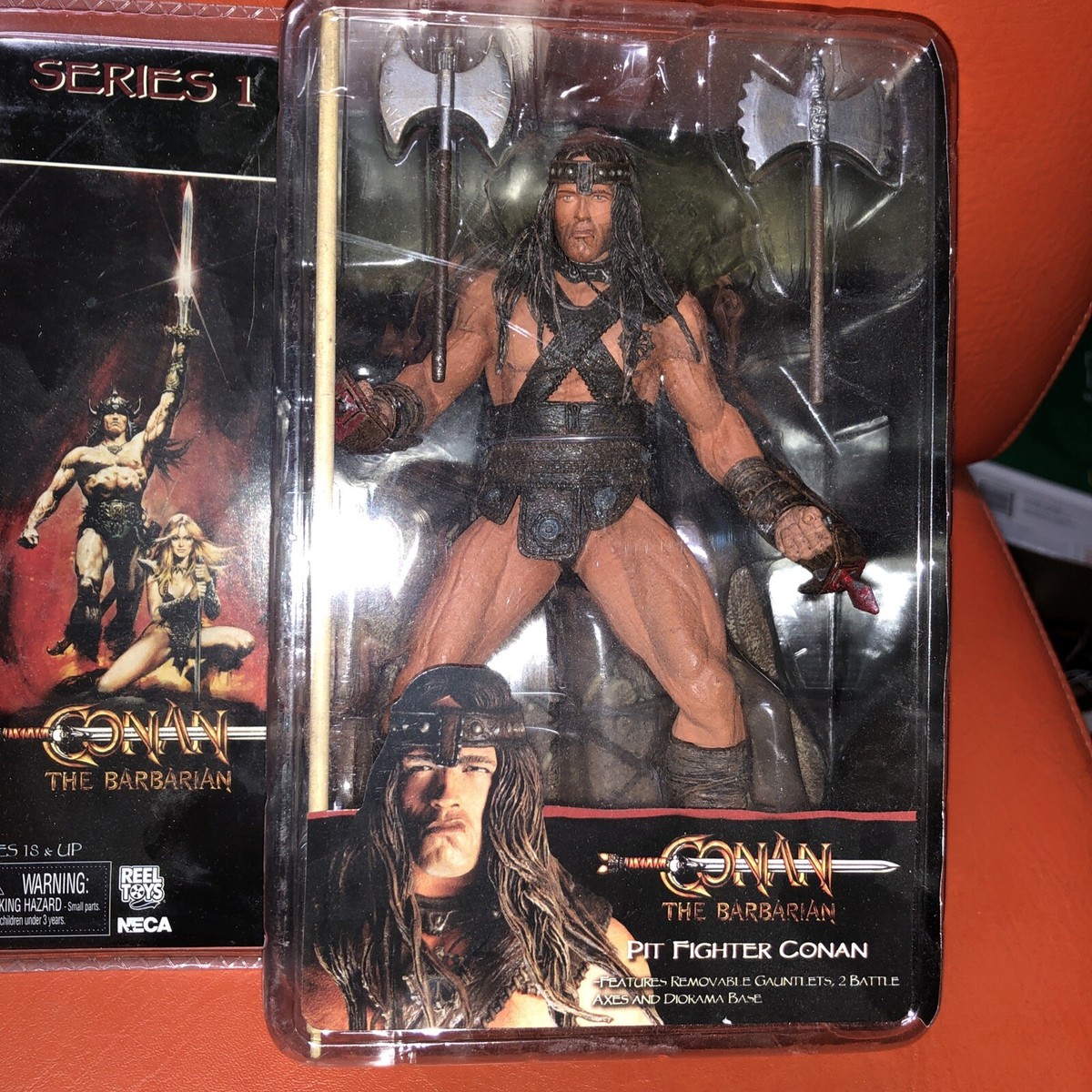 MIP Neca Conan The Barbarian Action Figure Series 1 Pit Fighter