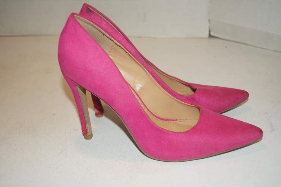 Tacones de aguja Just Fab Gisselle rosa talla 6,5 Foto 3 de 4