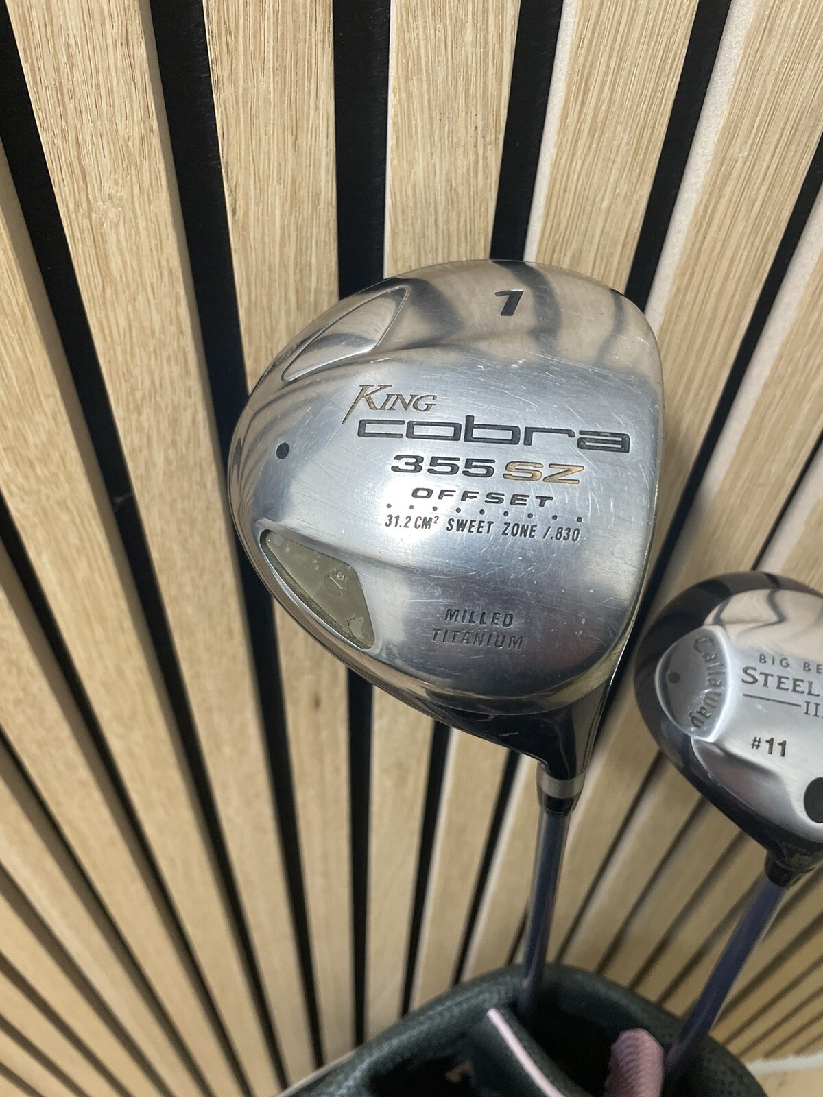 Set of Ladies Wilson, Callaway & Cobra Graphite Golf Clubs + Stand Bag