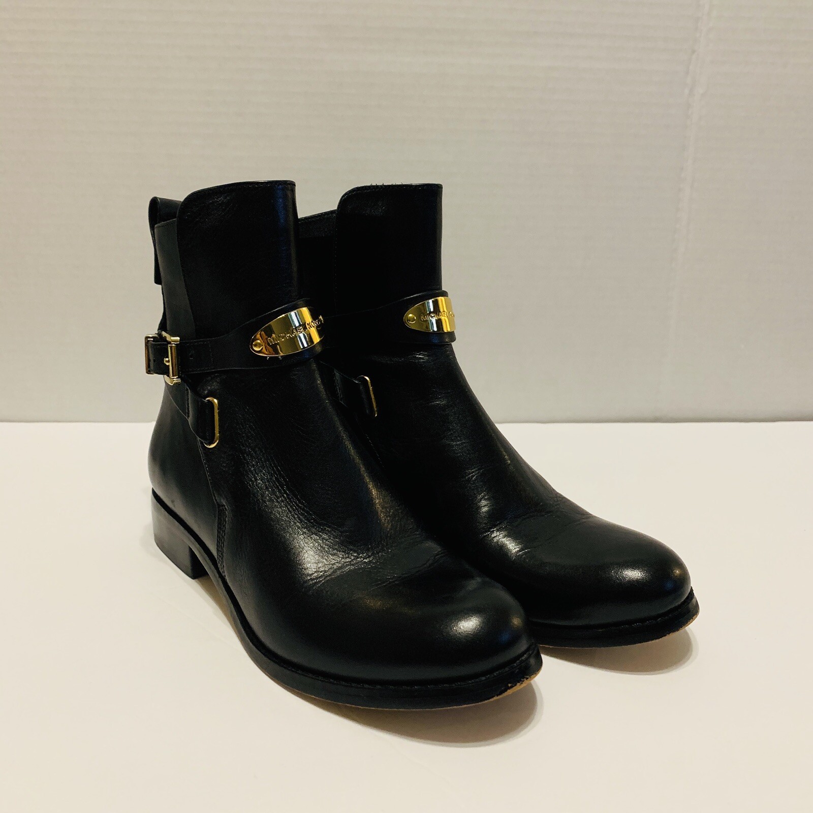 michael kors women's leather boots