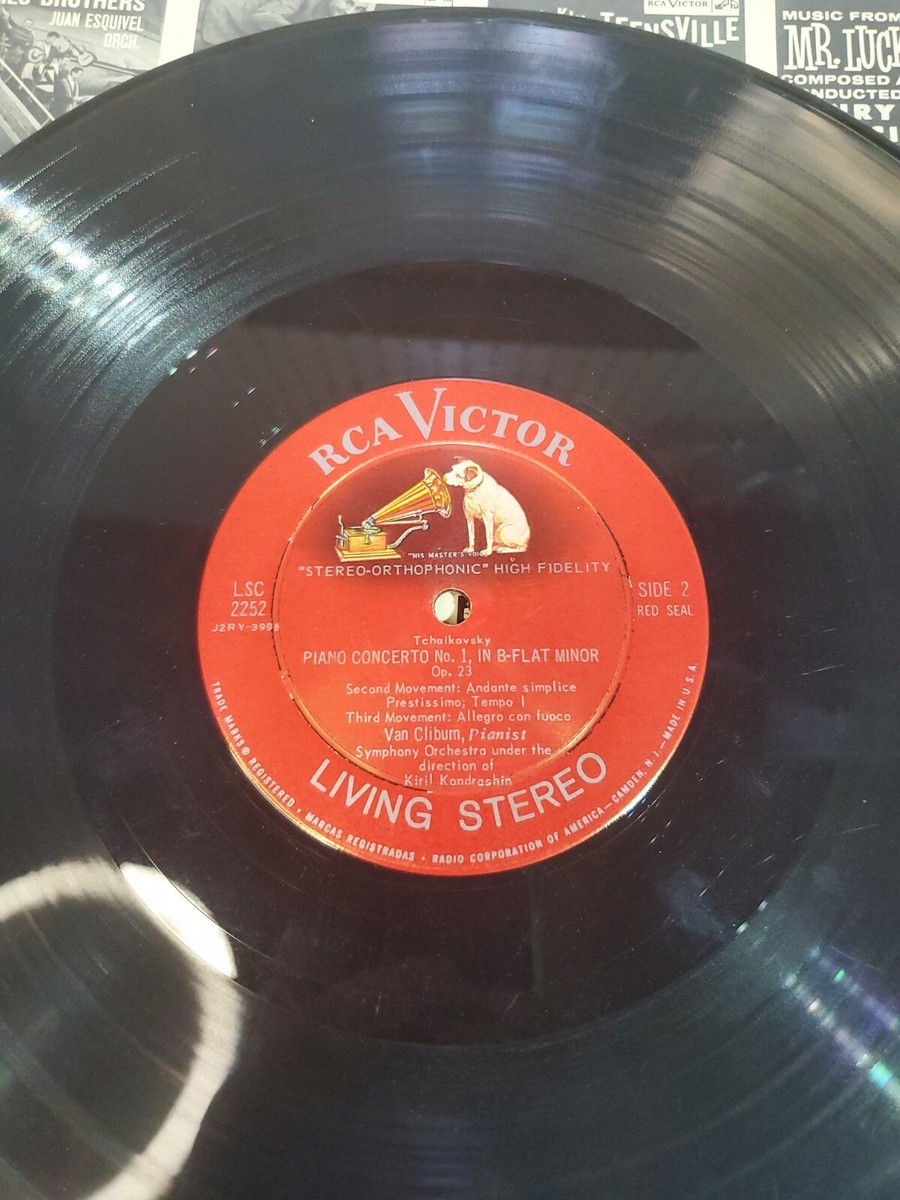 米LP Van Cliburn, Kiril Kondrashin Tchaikovsky Concerto No. 1 LSC2252 RCA VICTOR RED SEAL /00260 NzItOTgwMS5qcGVn.jpeg