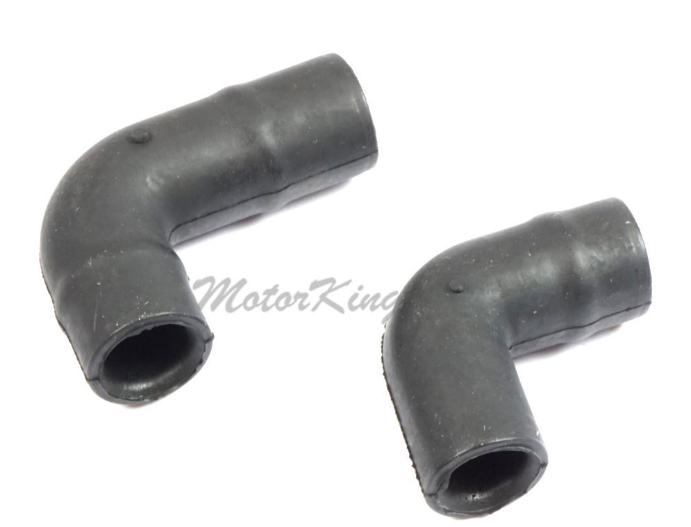 For Crankcase Vent PCV Valve Rubber 90 Elbow Connector Tubing Hose Set