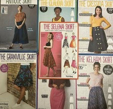 Skirt.  Simply Sewing. Assorted Styles. Sewing Patterns. New
