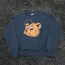 Champion Reverse Weave Baylor Bears University Graphic Crewneck Pullover Small