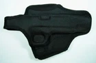 New black nylon belt holster For Colt 1911 5'' - Right hand