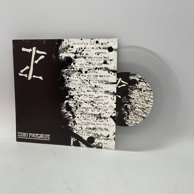 Zero Progress  The Void Vinyl 7'' EP 33RPM US 2012 Press NM/VG+ Hardcore Punk