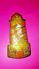 Lighthouse scarf ring. Lighthouse jewelry. Brass jewelry. Copper jewelry. Scarf 