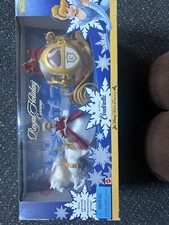 1998 DISNEY ROYAL HOLIDAY CINDERELLA, HORSES  CARRIAGE - In Box