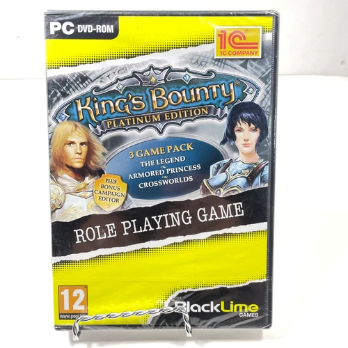 KING'S BOUNTY PC DVD-ROM Game 3 Game Pack (Legend, Crossworld, Armored Princess)