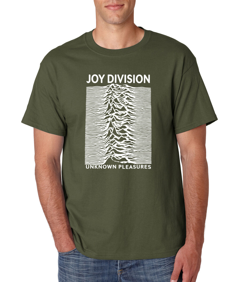 JOY DIVISION Unknown Pleasures T-Shirt English Rock Band JOY DIVISION Unknown Pleasures T-Shirt English Rock Band