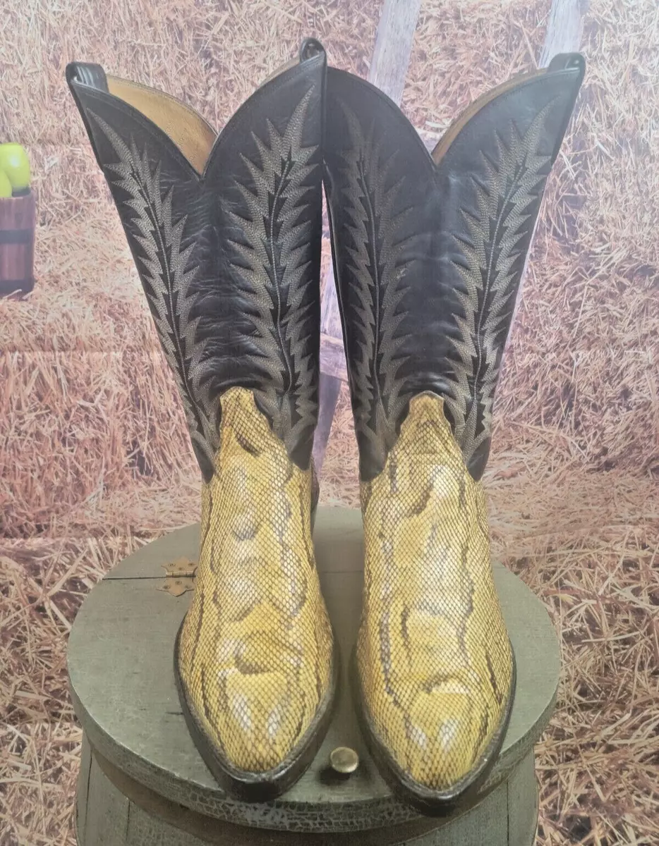 Tony lama boa constrictor clearance boots