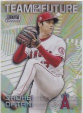 SHOHEI OHTANI Team of the Future RARE REFRACTOR INSERT Baseball Card ANGELS MINT
