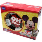 Disney Mickey Hug Me Oh Boy 3PC Porcelain Kids Dinnerware Set